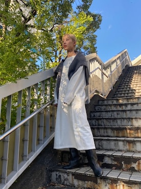 BLACKBYMOUSSY_staffさん（レディース・160cm）の冬コーディネート