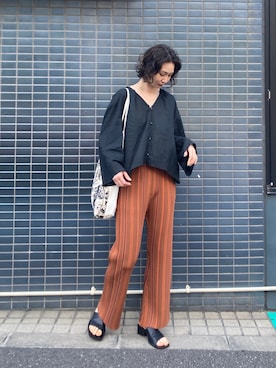 BLACKBYMOUSSY_staffさん(レディース・158cm)の春コーディネート