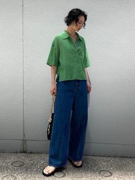 BLACKBYMOUSSY_staffさん(レディース・158cm)の夏コーディネート