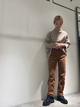 BLACKBYMOUSSY_staffさん（レディース・160cm）の秋コーディネート