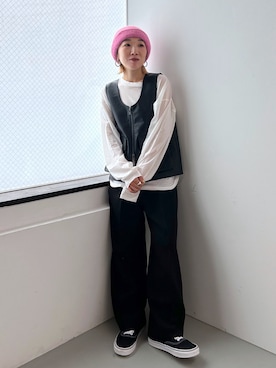 BLACKBYMOUSSY_staffさん（レディース・158cm）の秋コーディネート