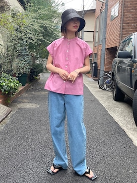 BLACKBYMOUSSY_staffさん（レディース・158cm）の春コーディネート