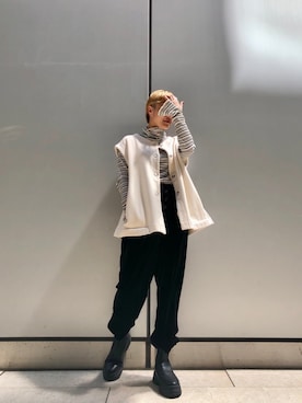 「モノクロコーデ」｜BLACKBYMOUSSY_staffさん（レディース・158cm）の夏コーディネート