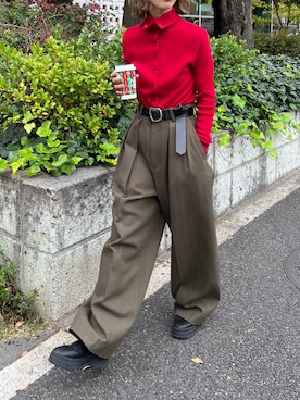 BLACKBYMOUSSY_staffさん(レディース・158cm)の秋コーディネート