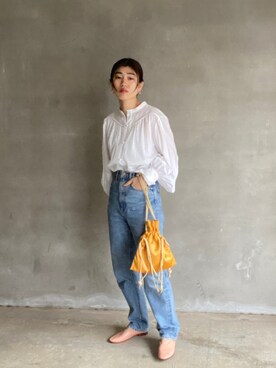 BLACKBYMOUSSY_staffさん(レディース・158cm)の冬コーディネート