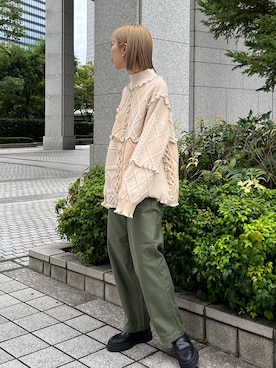 BLACKBYMOUSSY_staffさん（レディース・158cm）の秋コーディネート