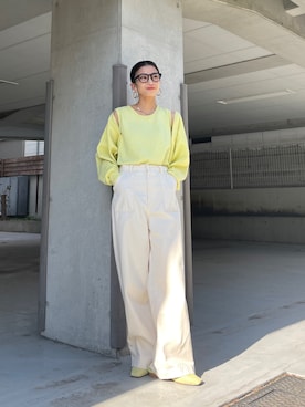 BLACKBYMOUSSY_staffさん（レディース・158cm）の春コーディネート