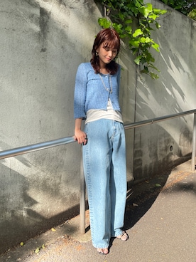 BLACKBYMOUSSY_staffさん(レディース・158cm)の夏コーディネート