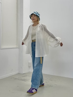 BLACKBYMOUSSY_staffさん(レディース・158cm)の春コーディネート