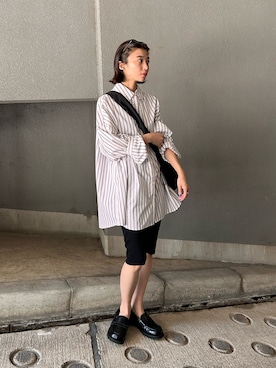 BLACKBYMOUSSY_staffさん（レディース・158cm）の夏コーディネート