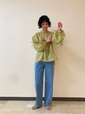 BLACKBYMOUSSY_staffさん(レディース・158cm)の春コーディネート