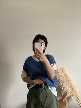 BLACKBYMOUSSY_staffさん(レディース・158cm)の夏コーディネート