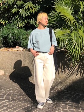 BLACKBYMOUSSY_staffさん（レディース・158cm）の春コーディネート