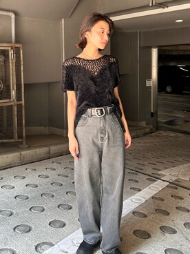 BLACKBYMOUSSY_staffさん（レディース・158cm）の夏コーディネート