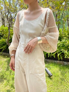 BLACKBYMOUSSY_staffさん（レディース・160cm）の夏コーディネート