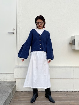 BLACKBYMOUSSY_staffさん（レディース・160cm）の秋コーディネート