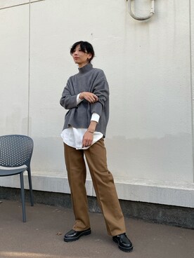 BLACKBYMOUSSY_staffさん（レディース・160cm）の秋コーディネート