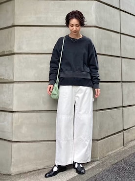 BLACKBYMOUSSY_staffさん(レディース・158cm)の冬コーディネート