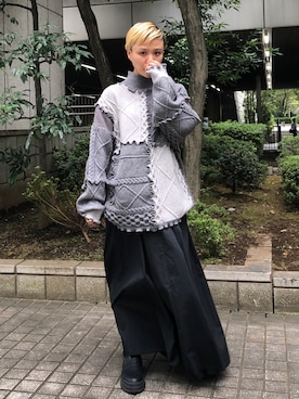 BLACKBYMOUSSY_staffさん（レディース・158cm）の秋コーディネート
