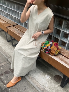 BLACKBYMOUSSY_staffさん（レディース・158cm）の春コーディネート
