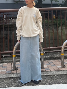 「BLACK BY MOUSSY（ブラックバイマウジー）のアイテム」を使った、BLACKBYMOUSSY_staffさん（レディース・158cm）の秋コーディネート