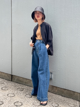 BLACKBYMOUSSY_staffさん(レディース・158cm)の春コーディネート