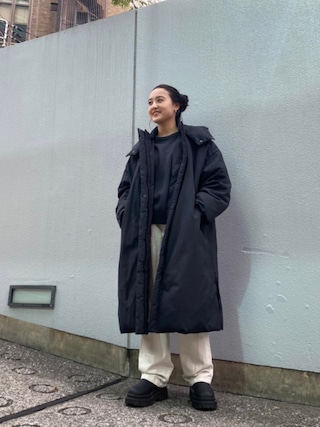 BLACK BY MOUSSY（ブラックバイマウジー）の「long down coat（ロング