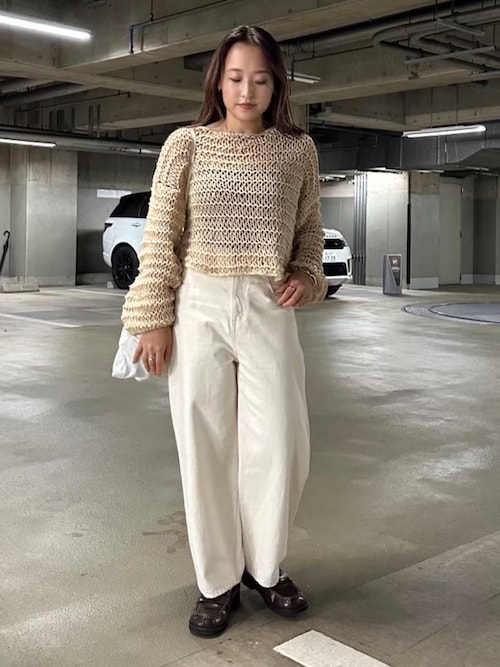 くらしを楽しむアイテム セール】mesh tops（メッシュニットトップス)（ニット knit トップス