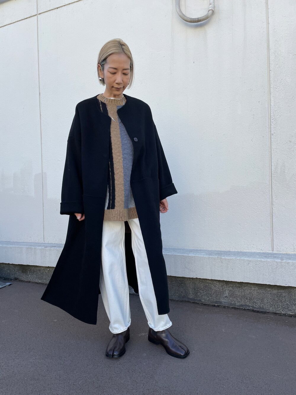 BLACK BY MOUSSY（ブラックバイマウジー）の「PUNA white denim