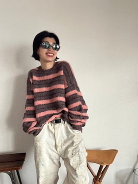 「BLACK BY MOUSSY（ブラックバイマウジー）のアイテム」を使った、BLACKBYMOUSSY_staffさん（レディース・158cm）の秋コーディネート