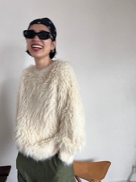「BLACK BY MOUSSY（ブラックバイマウジー）のアイテム」を使った、BLACKBYMOUSSY_staffさん（レディース・158cm）の秋コーディネート