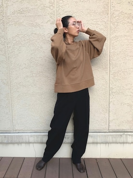 BLACKBYMOUSSY_staffさん(レディース・160cm)の秋コーディネート
