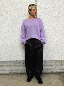 「BLACK BY MOUSSY（ブラックバイマウジー）のアイテム」を使った、BLACKBYMOUSSY_staffさん（レディース・158cm）の秋コーディネート