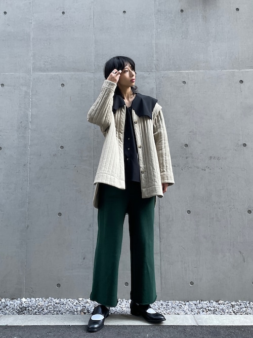 BLACK BY MOUSSY（ブラックバイマウジー）の「big collar shirt