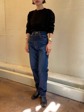 BLACKBYMOUSSY_staffさん（レディース・160cm）の秋コーディネート