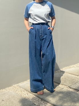 BLACKBYMOUSSY_staffさん(レディース・158cm)の春コーディネート