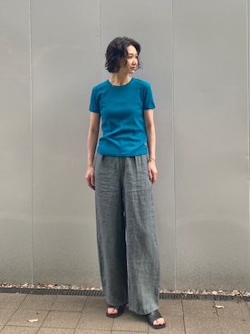 「カラー×コーデ」｜BLACKBYMOUSSY_staffさん（レディース・158cm）の春コーディネート