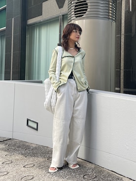 BLACKBYMOUSSY_staffさん（レディース・158cm）の冬コーディネート