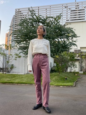 BLACKBYMOUSSY_staffさん（レディース・160cm）の秋コーディネート