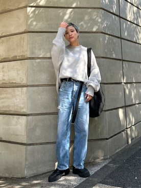 BLACKBYMOUSSY_staffさん(レディース・158cm)の秋コーディネート