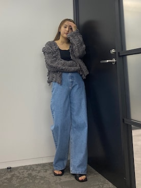 BLACKBYMOUSSY_staffさん(レディース・158cm)の春コーディネート