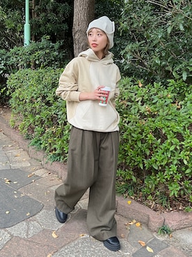 BLACKBYMOUSSY_staffさん（レディース・158cm）の秋コーディネート