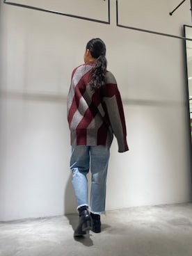 BLACKBYMOUSSY_staffさん（レディース・160cm）の秋コーディネート