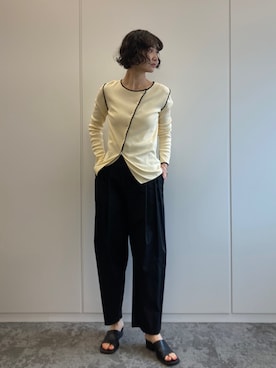 BLACKBYMOUSSY_staffさん（レディース・158cm）の冬コーディネート
