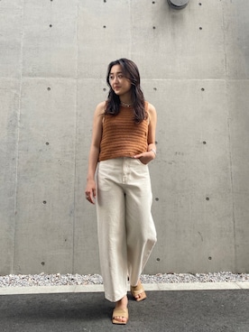 BLACKBYMOUSSY_staffさん（レディース・158cm）の春コーディネート