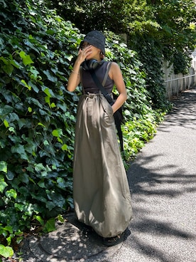 BLACKBYMOUSSY_staffさん（レディース・158cm）の夏コーディネート