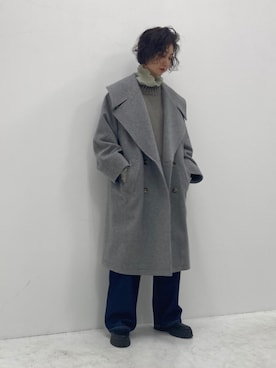 「BLACK BY MOUSSY（ブラックバイマウジー）のアイテム（その他アウター）」を使った、BLACKBYMOUSSY_staffさん（レディース・158cm）の秋コーディネート