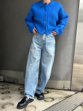「BLACK BY MOUSSY（ブラックバイマウジー）のアイテム」を使った、BLACKBYMOUSSY_staffさん（レディース・158cm）の秋コーディネート