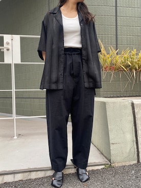 BLACKBYMOUSSY_staffさん（レディース・158cm）の春コーディネート