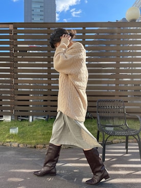 BLACKBYMOUSSY_staffさん（レディース・160cm）の秋コーディネート